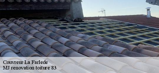 Couvreur  la-farlede-83210 MJ renovation toiture 83