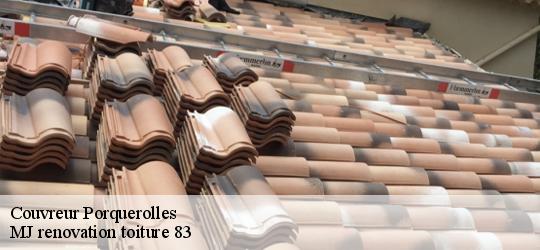 Couvreur  porquerolles-83400 MJ renovation toiture 83