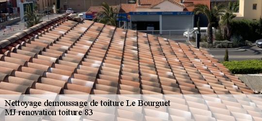 Nettoyage demoussage de toiture  le-bourguet-83840 MJ renovation toiture 83