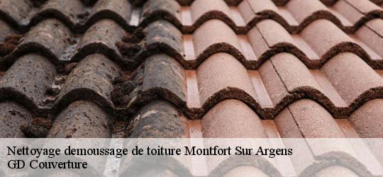 Nettoyage demoussage de toiture 83570