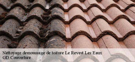 Nettoyage demoussage de toiture 83200