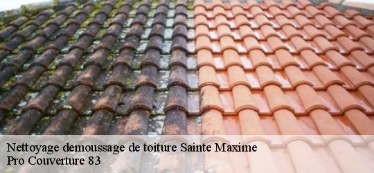 Nettoyage demoussage de toiture sainte-maxime-83120 Pro Couverture 83