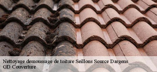 Nettoyage demoussage de toiture 83470