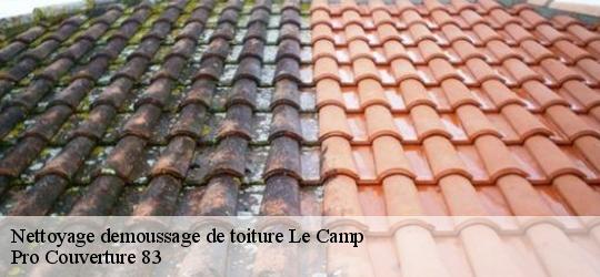 Nettoyage demoussage de toiture le-camp-83330 Pro Couverture 83