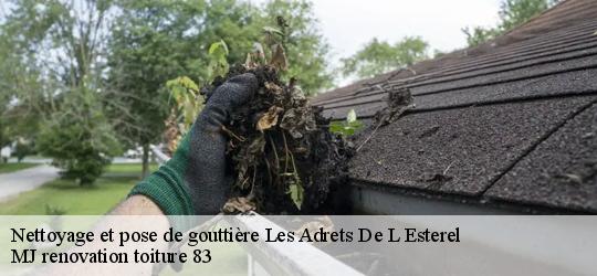 Nettoyage et pose de gouttière  les-adrets-de-l-esterel-83600 MJ renovation toiture 83