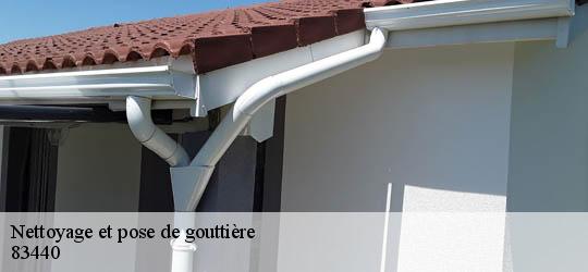 Nettoyage et pose de gouttière 83440