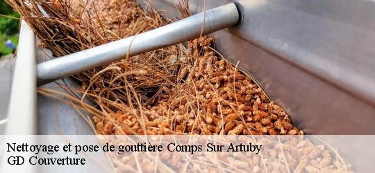 Nettoyage et pose de gouttière 83840