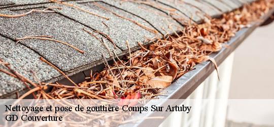 Nettoyage et pose de gouttière 83840