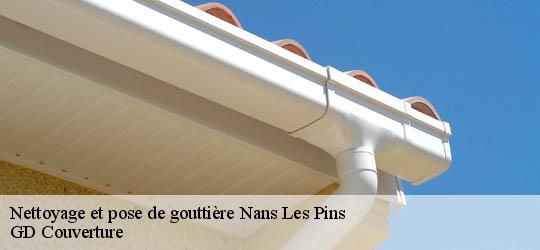 Nettoyage et pose de gouttière nans-les-pins-83860 GD Couverture