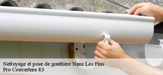 Nettoyage et pose de gouttière nans-les-pins-83860 Pro Couverture 83