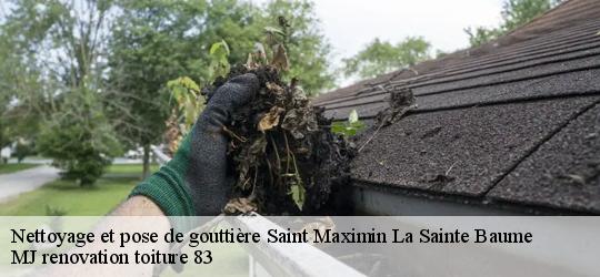 Nettoyage et pose de gouttière  saint-maximin-la-sainte-baume-83470 MJ renovation toiture 83