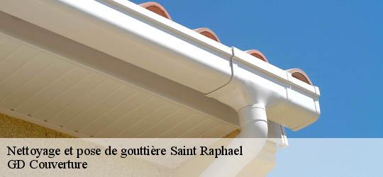 Nettoyage et pose de gouttière saint-raphael-83700 GD Couverture