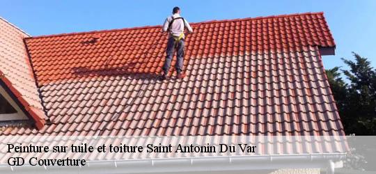 Peinture sur tuile et toiture 83510