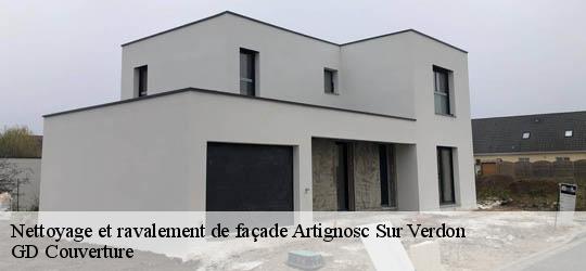 Nettoyage et ravalement de façade artignosc-sur-verdon-83630 GD Couverture