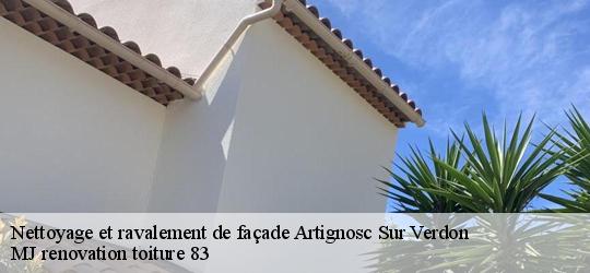 Nettoyage et ravalement de façade  artignosc-sur-verdon-83630 MJ renovation toiture 83