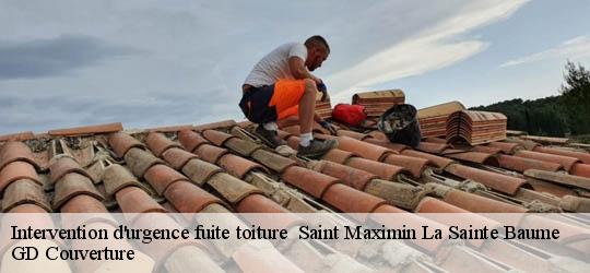 Intervention d'urgence fuite toiture saint-maximin-la-sainte-baume-83470 GD Couverture