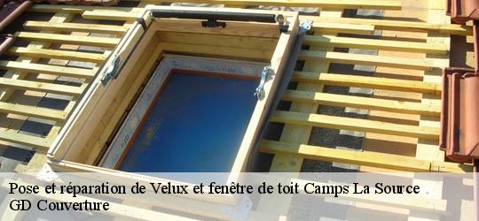Pose et réparation de Velux et fenêtre de toit 83170