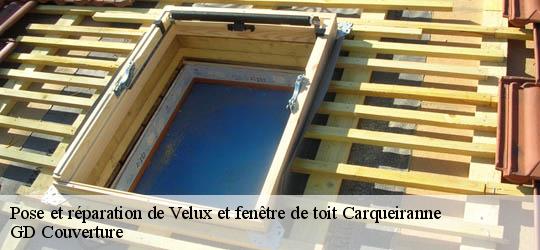 Pose et réparation de Velux et fenêtre de toit  83320