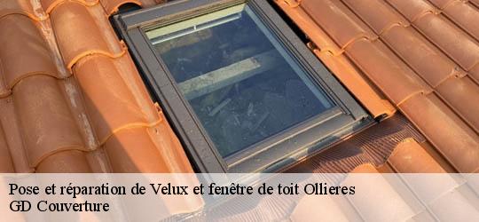 Pose et réparation de Velux et fenêtre de toit ollieres-83470 GD Couverture
