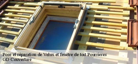 Pose et réparation de Velux et fenêtre de toit 83910