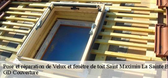 Pose et réparation de Velux et fenêtre de toit 83470