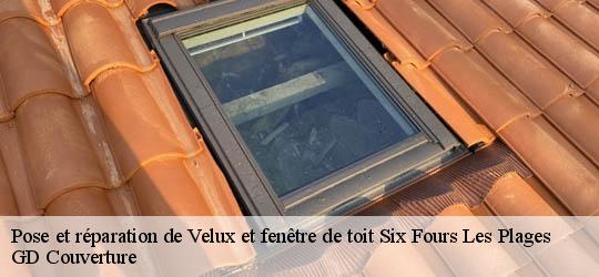 Pose et réparation de Velux et fenêtre de toit six-fours-les-plages-83140 GD Couverture