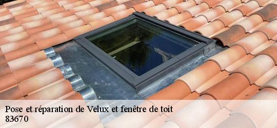 Pose et réparation de Velux et fenêtre de toit  83670