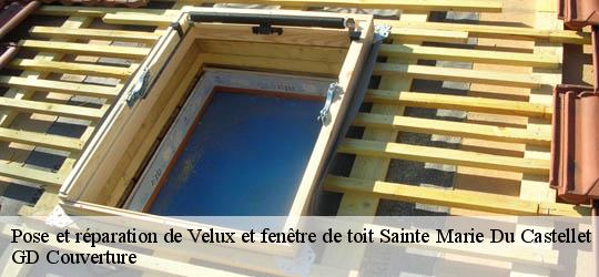Pose et réparation de Velux et fenêtre de toit  83330