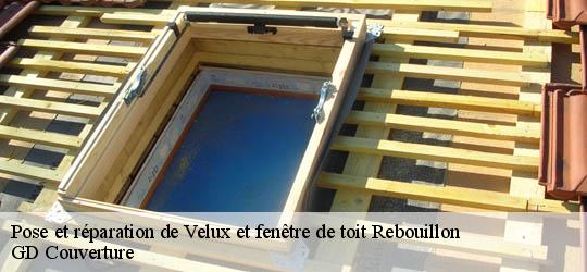 Pose et réparation de Velux et fenêtre de toit 83300